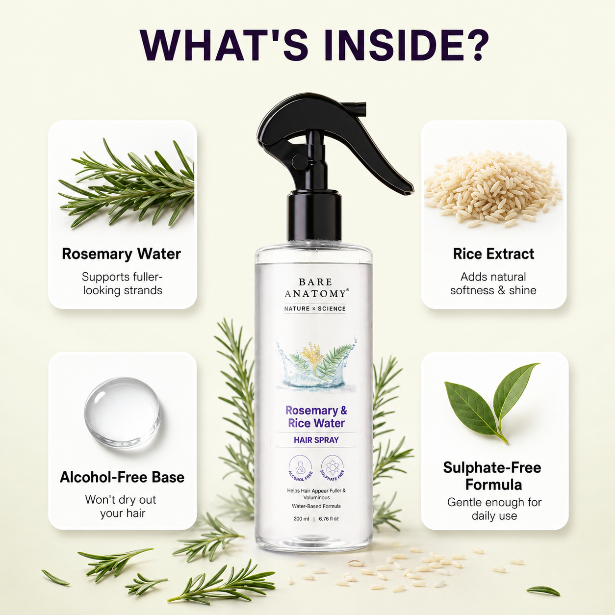 Rosemary Bloom Hair Mist